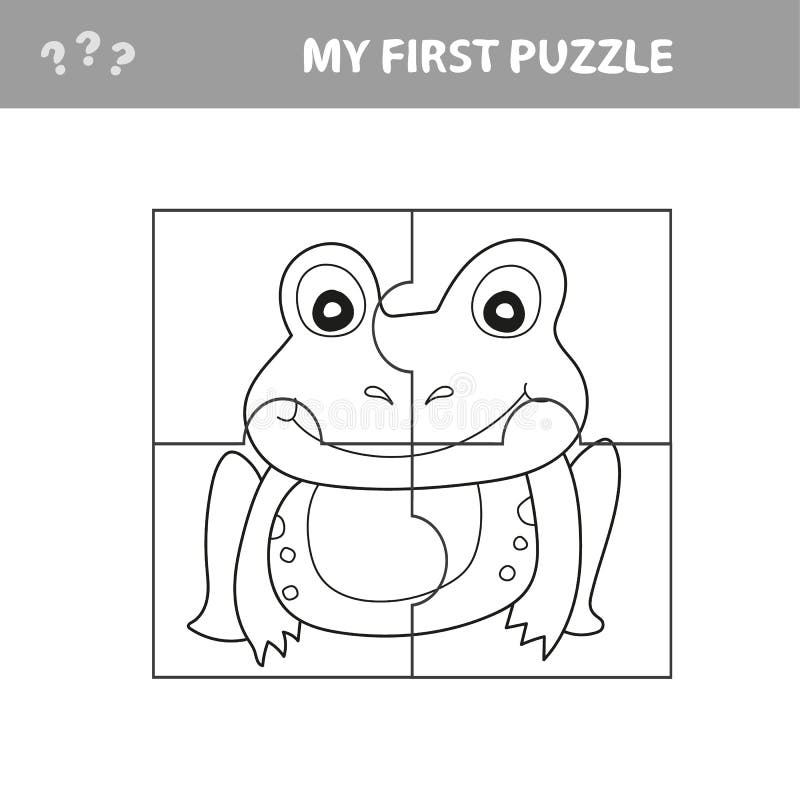 Use o quebra-cabeça e restaure a imagem. jogo de papel para crianças. o  nível fácil. meu primeiro quebra-cabeça e livro para colorir