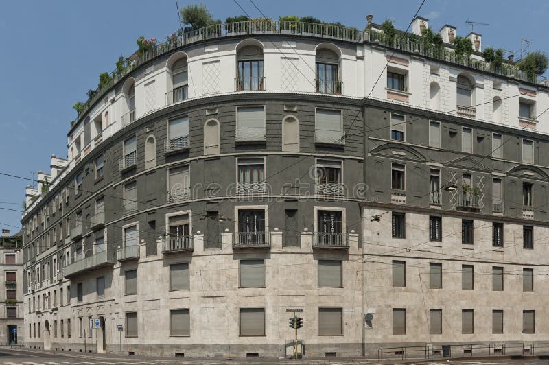 Ca Brutta en Milán fotos de archivo libres de regalías