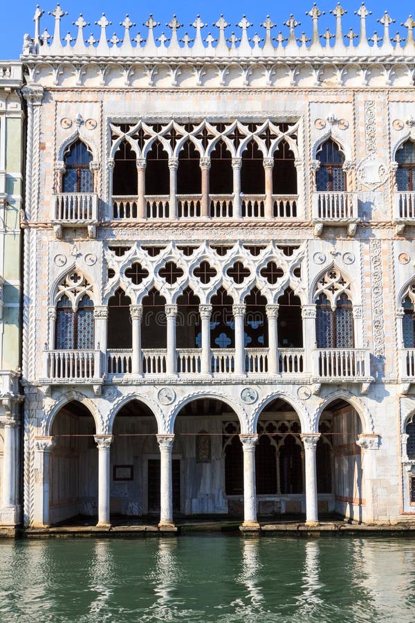 Ca D'Oro, un palazzo famoso a Venezia immagini stock Ca D'Oro, un palazzo famoso a Venezia immagini stock