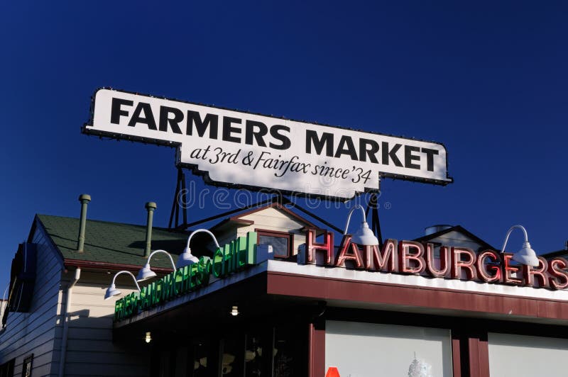 CA van Los Angeles van de Markt van landbouwers