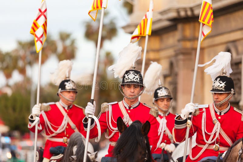 Cabalgata de Reyes Magos in Barcelona