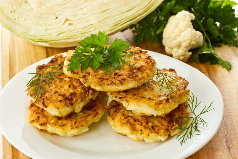 Cabbage pancakes