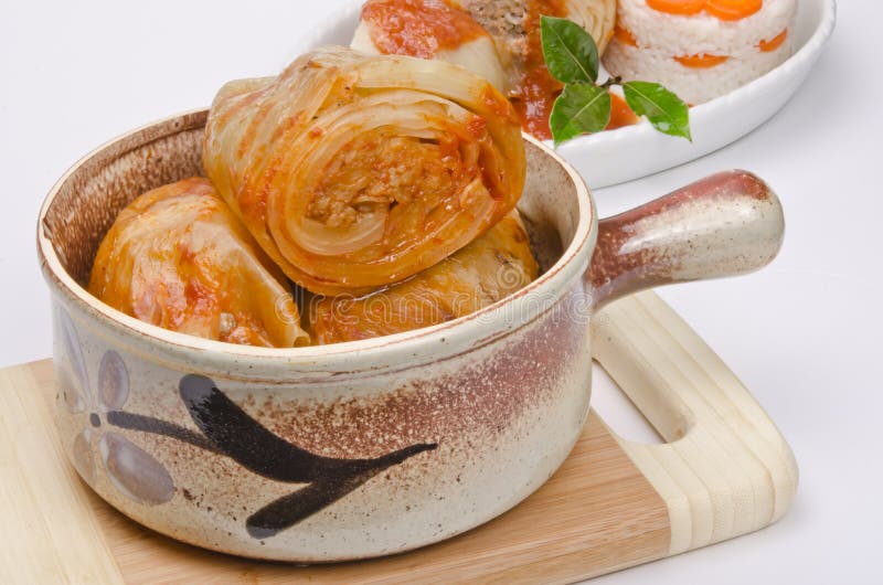 Cabbage rolls stock photo. Image of paprika, flesh, gastronomy 23592460