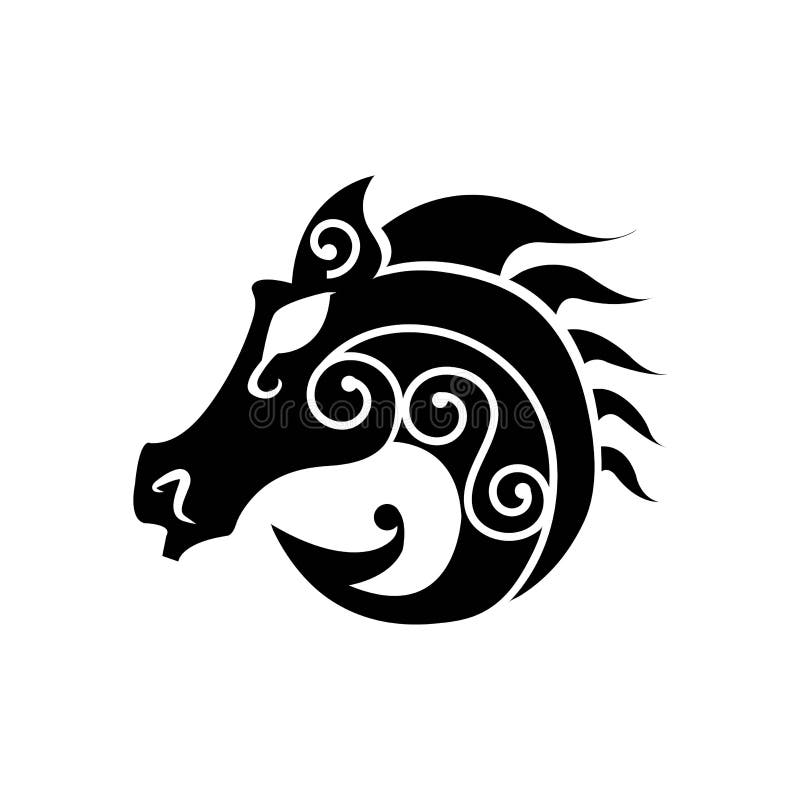 Conjunto De ícones Heráldicos De Cabeça De Cavalo Para Design De Tatuagem  PNG , Crachá, Animal, Escudo Imagem PNG e Vetor Para Download Gratuito