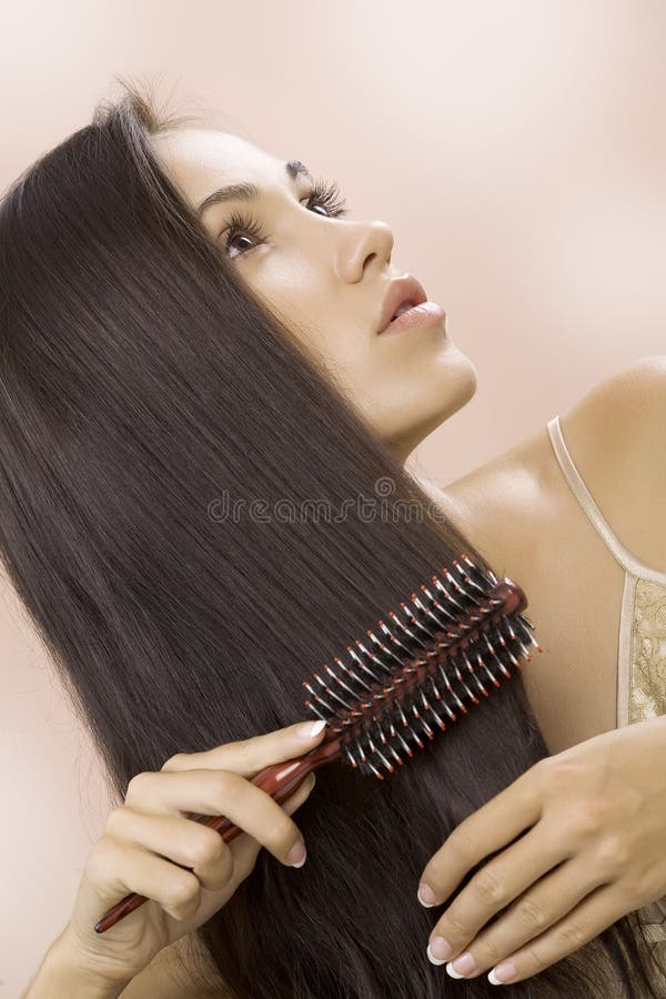 Cabelo fotografia de stock royalty free Cabelo fotografia de stock royalty free