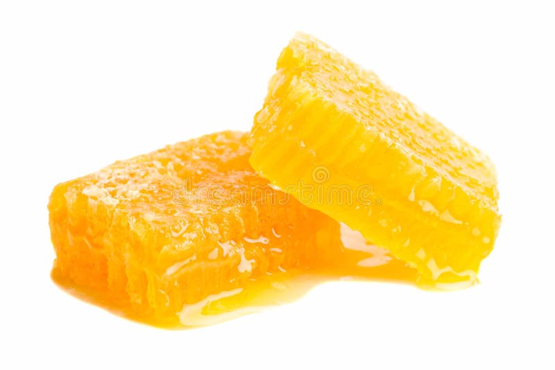 Cabelo de mel com corte dourado imagem de stock