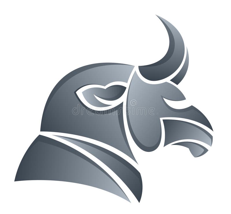 Cabeça de touro ilustração do vetor