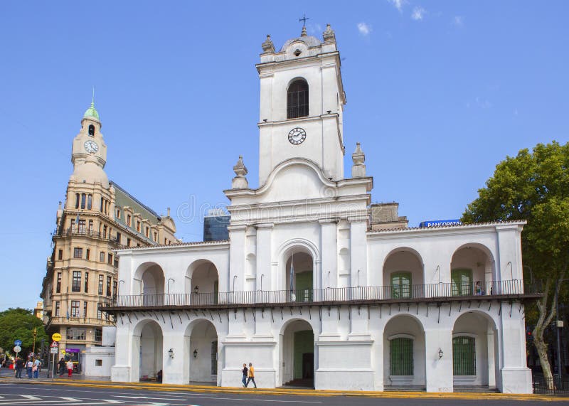 Buenos Aires, Argentina, the building of the former city hall.