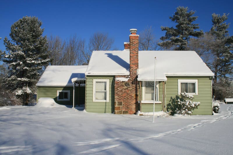 Cabin In The Snow