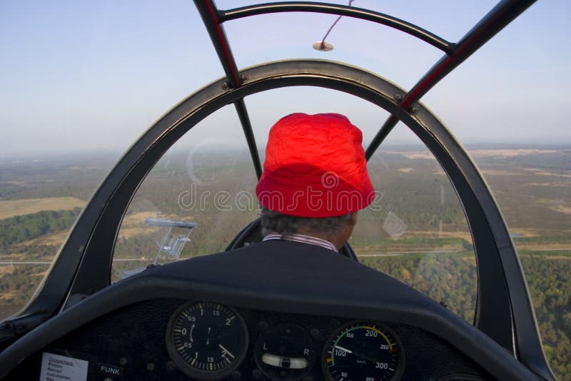 Cabina do piloto imagens de stock Cabina do piloto imagens de stock