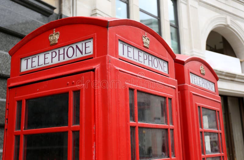 Cabina telefonica di Londra immagini stock Cabina telefonica di Londra immagini stock