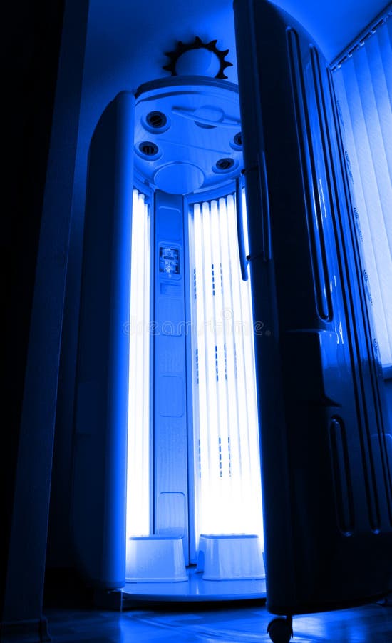 Cabine de solarium photo stock Cabine de solarium photo stock