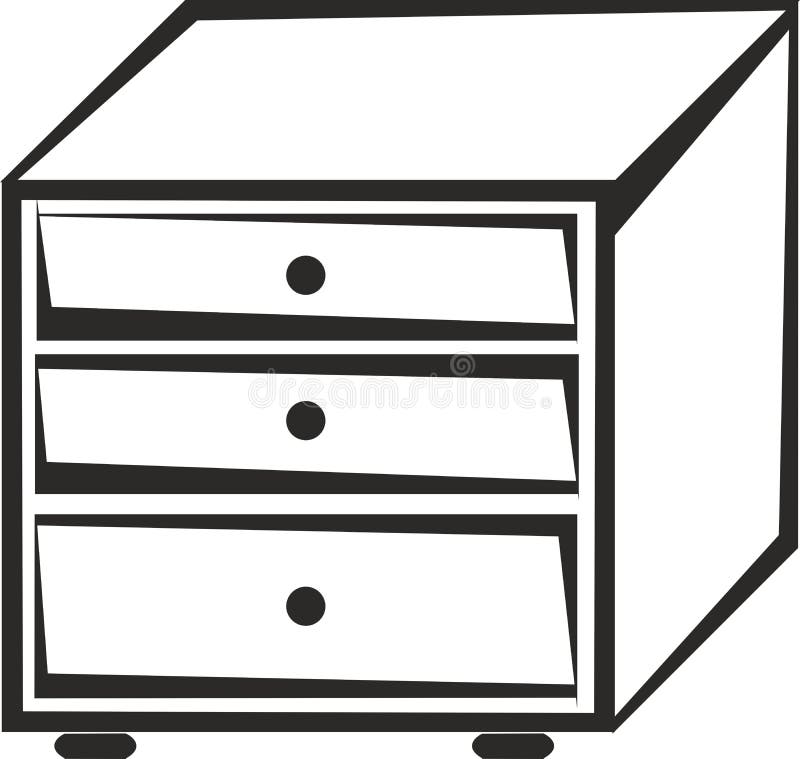 with drawers stock vector. Illustration of storage 51503341