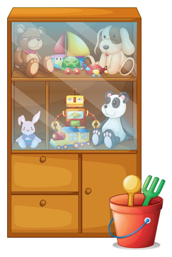 A full of toys stock vector. Illustration of battery 33691729