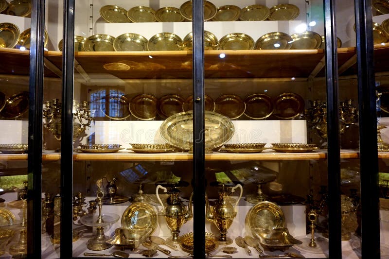 Cabinets With Kitchenware In The Imperial Silver Collection In The