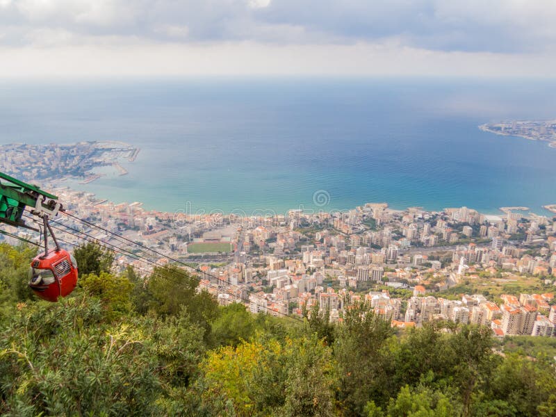 Cable Car, Harissa, Lebanon