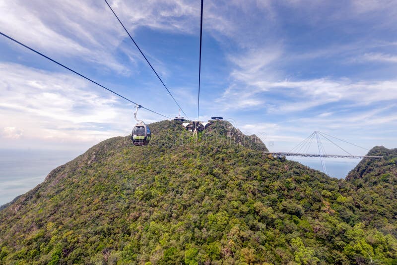 Cable Car Station Gunung Machinchang Langkawi Stock Photos Free