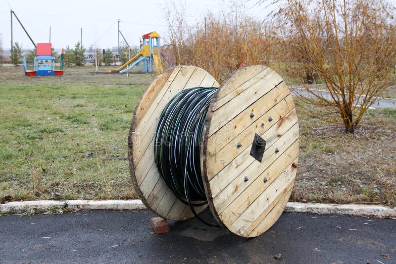 Cable coil stock photo. Image of cord, aluminum, object 103656240
