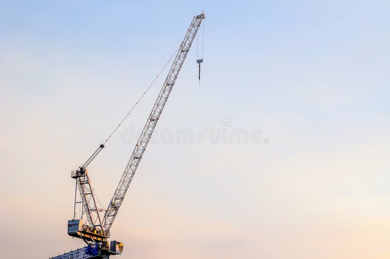 Cable crane stock photo. Image of lifting, crane, collection 39459546