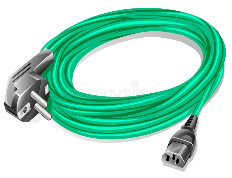 Cable de transmisión stock de ilustración Cable de transmisión stock de ilustración