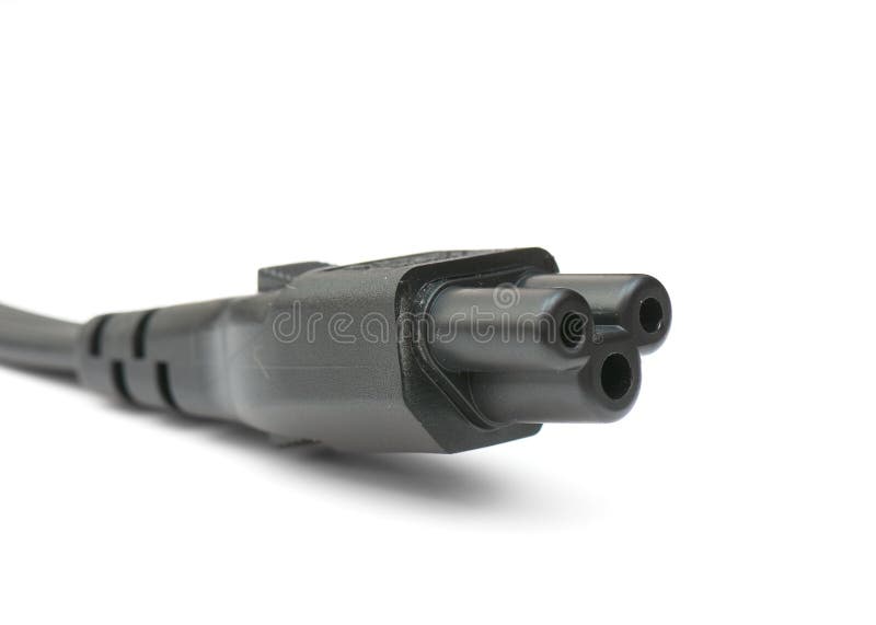 Cable with plug royalty free stock photo