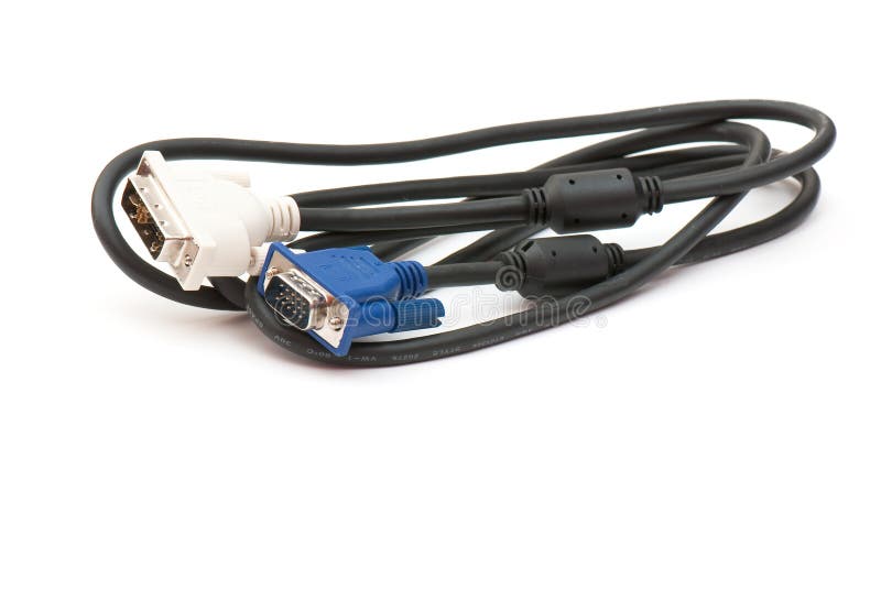 Cable with plug royalty free stock images