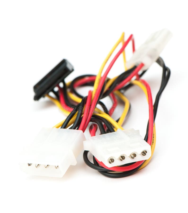 Cable with plug royalty free stock images