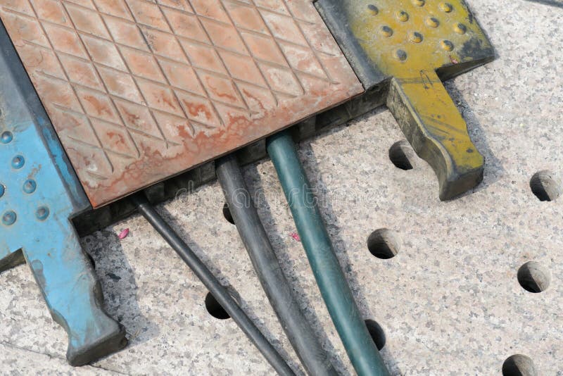 Cable protector stock photo. Image of cover, energy, electric 50812642