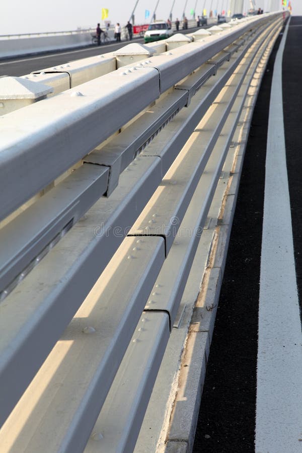 Cable-stayed bridge royalty free stock photos