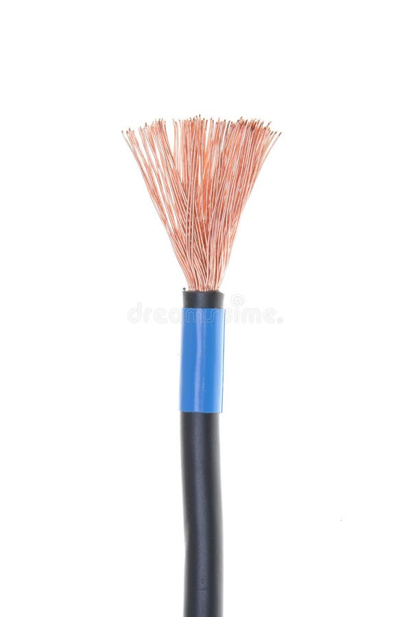 Cable Used in Electrical Wiring Installation Stock Image Image of abstract, cable 49214387