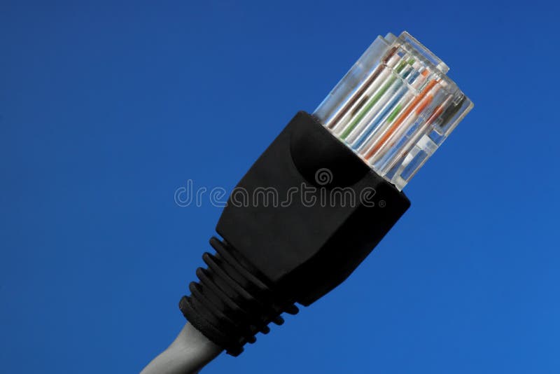 Cabo de internet foto de stock royalty free