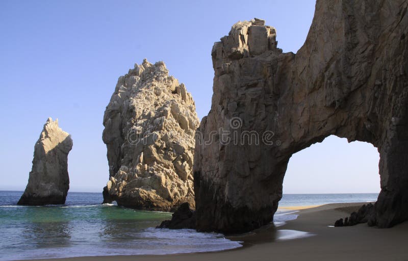 Cabo San Lucas in the South of Baja California, Mexico.