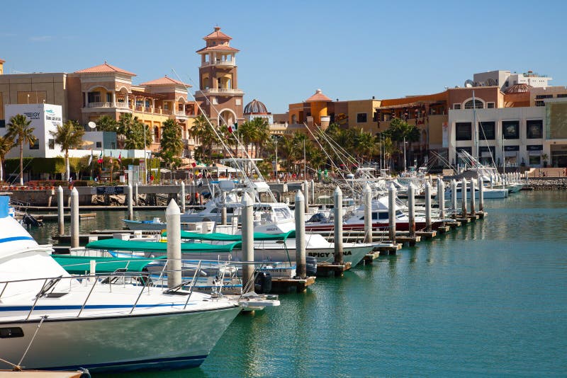 Cabo Shopping Mall And Marina Editorial Stock Photo Image 18657933
