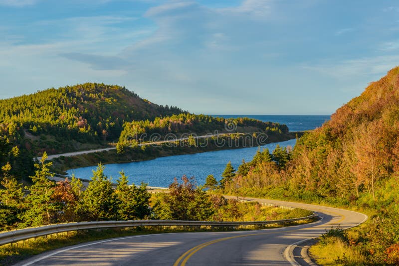 Cabot Trail Highway royalty free stock images