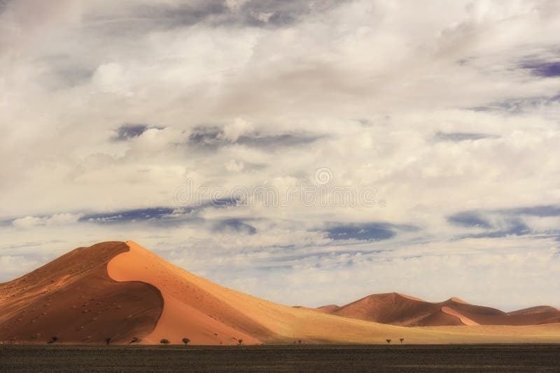 Cacerola de la sal de Sossusvlei fotos de archivo Cacerola de la sal de Sossusvlei fotos de archivo