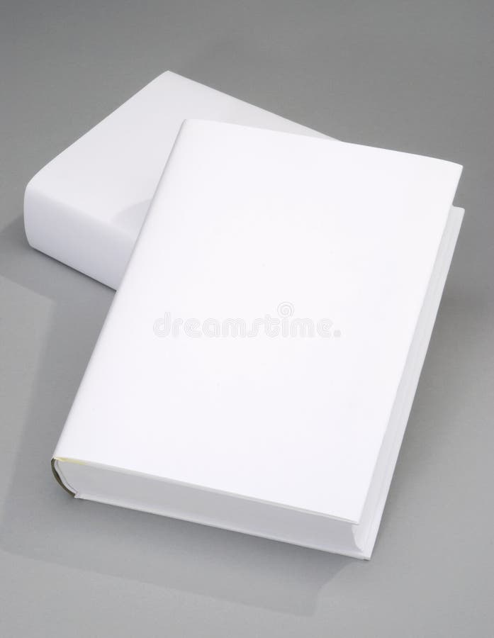 Cache de livre deux en blanc photographie stock libre de droits Cache de livre deux en blanc photographie stock libre de droits