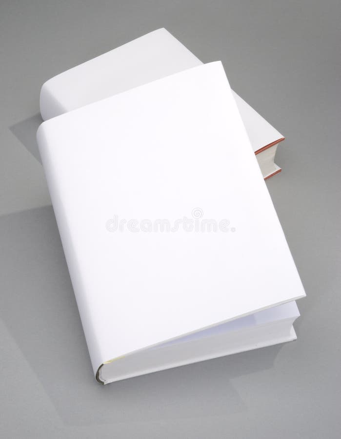 Cache de livre deux en blanc photos libres de droits Cache de livre deux en blanc photos libres de droits