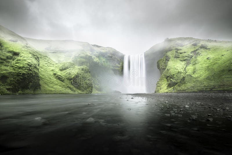 Cachoeira de Skogafoss, Islândia