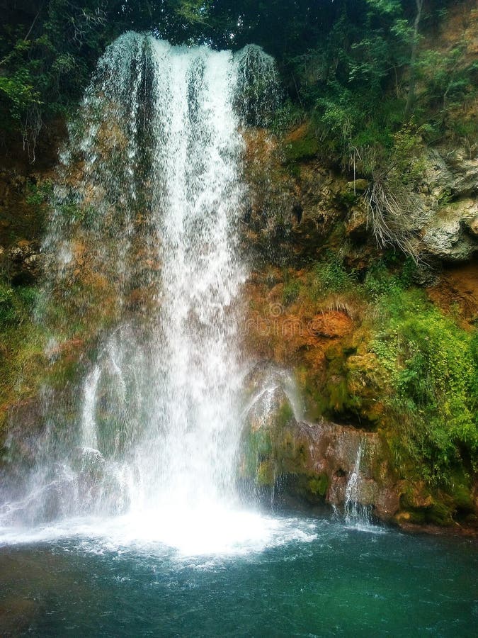 Cachoeira Veliki Buk, Sérvia oriental fotos de stock Cachoeira Veliki Buk, Sérvia oriental fotos de stock