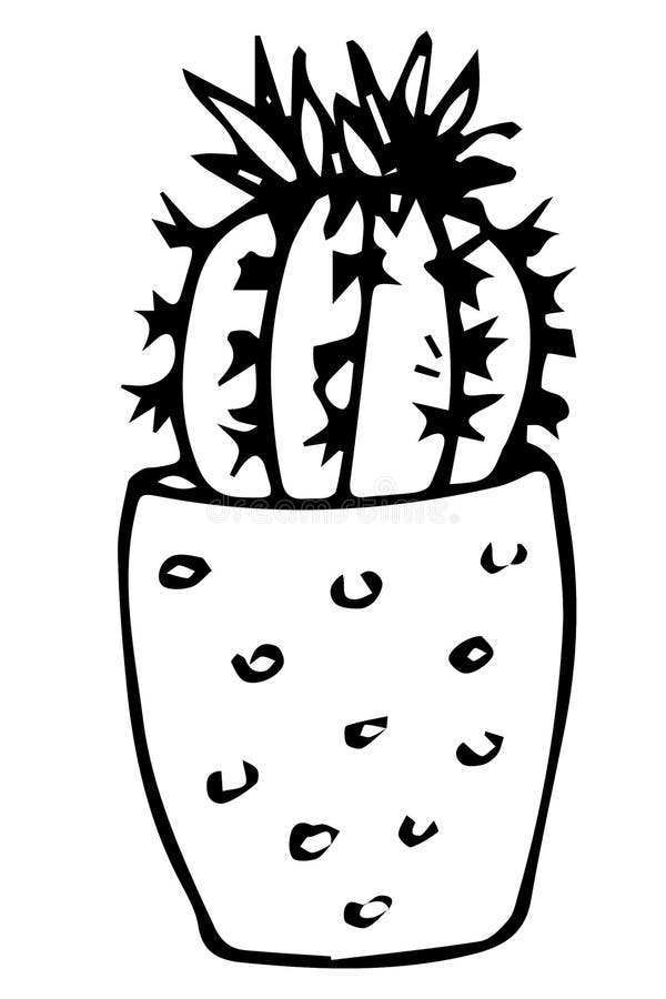 Cactus Drawing Stock Illustrations 21 099 Cactus Drawing Stock
