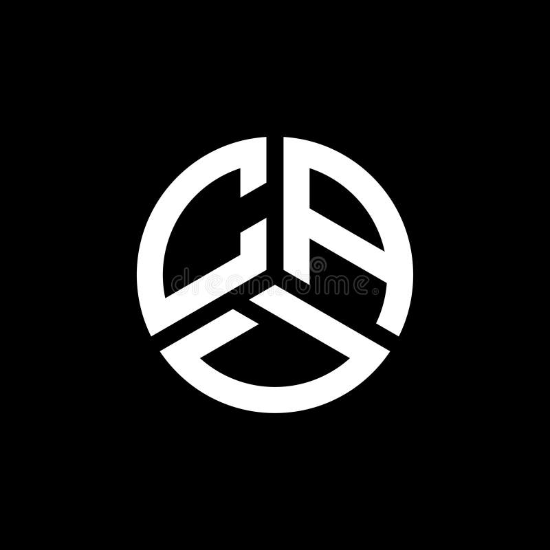 CAD Letter Logo Design on White Background. CAD Creative Initials