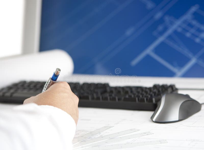 CAD workstation stock photography CAD workstation stock photography
