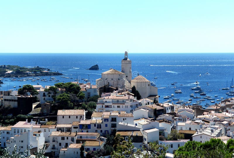 Cadaques, Коста Brava, Херона, Испания стоковая фотография Cadaques, Коста Brava, Херона, Испания стоковая фотография