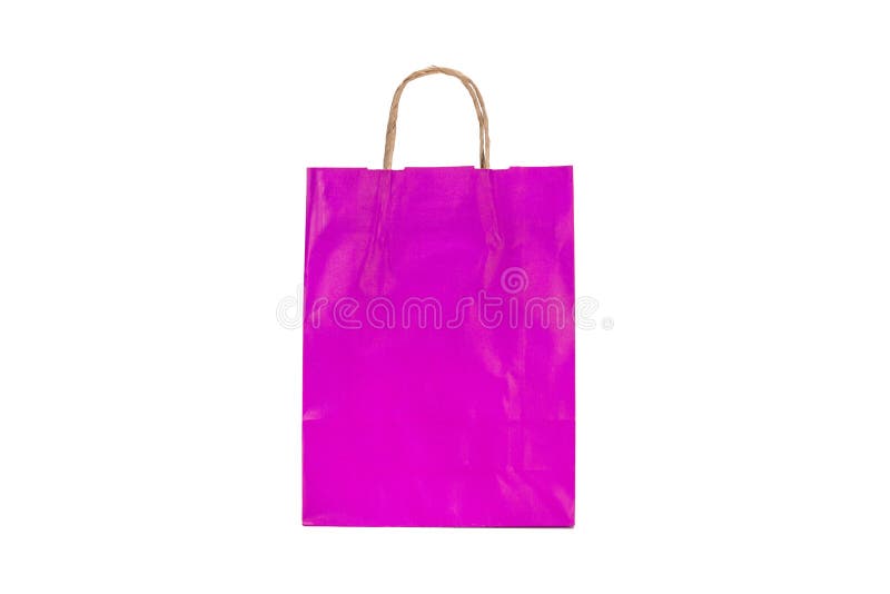 Cadeautas van paars papier royalty-vrije stock foto Cadeautas van paars papier royalty-vrije stock foto