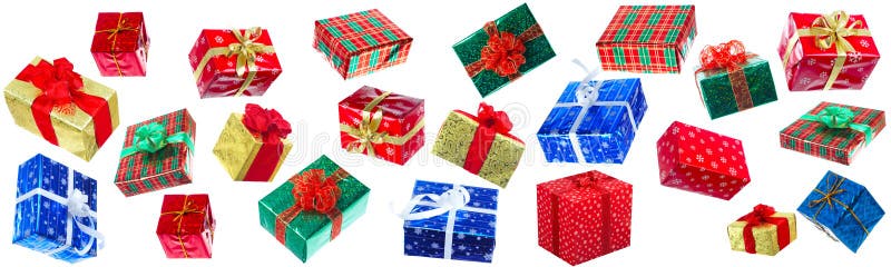 Cadeaux de Noël photographie stock libre de droits