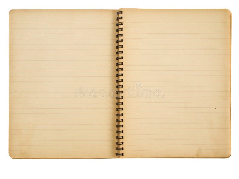 Caderno de papel de Grunge