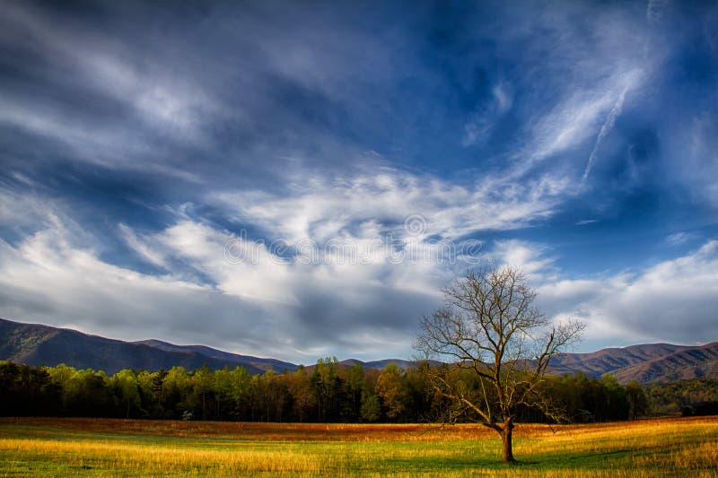 Cades Cove in Smoky Mountain National Park