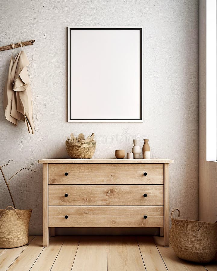 Un miroir HEMNES suspendu au-dessus du lit