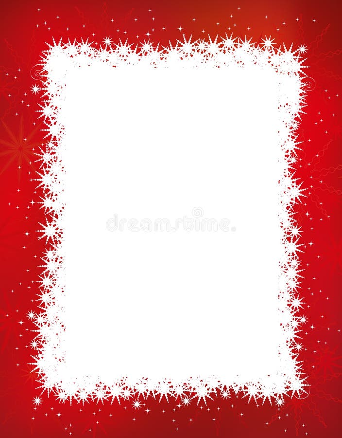 Cadre de Noël illustration stock Cadre de Noël illustration stock