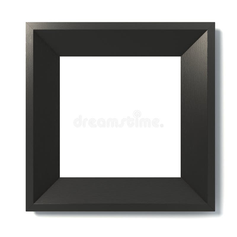 Cadre photo noir illustration libre de droits